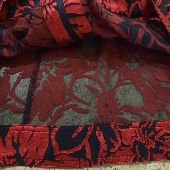 Vtg Y2K sheer lightweight floral jacket - Draper's & Damon's - Picture 9 of 12